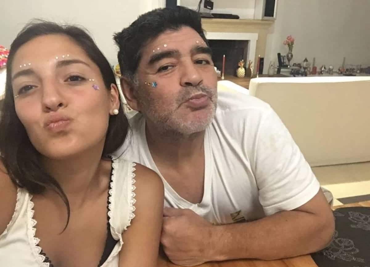 Diego Maradona y Jana