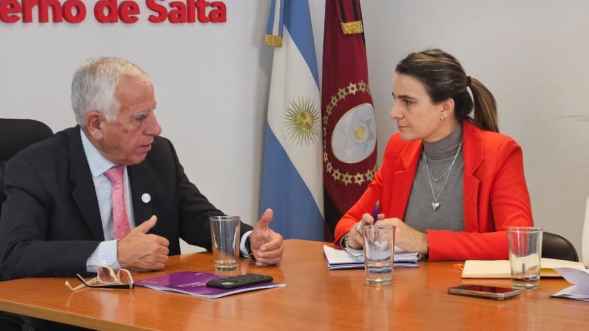 Itatí Carrique con Domínguez