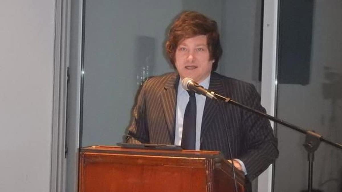 Javier Milei - año 2018