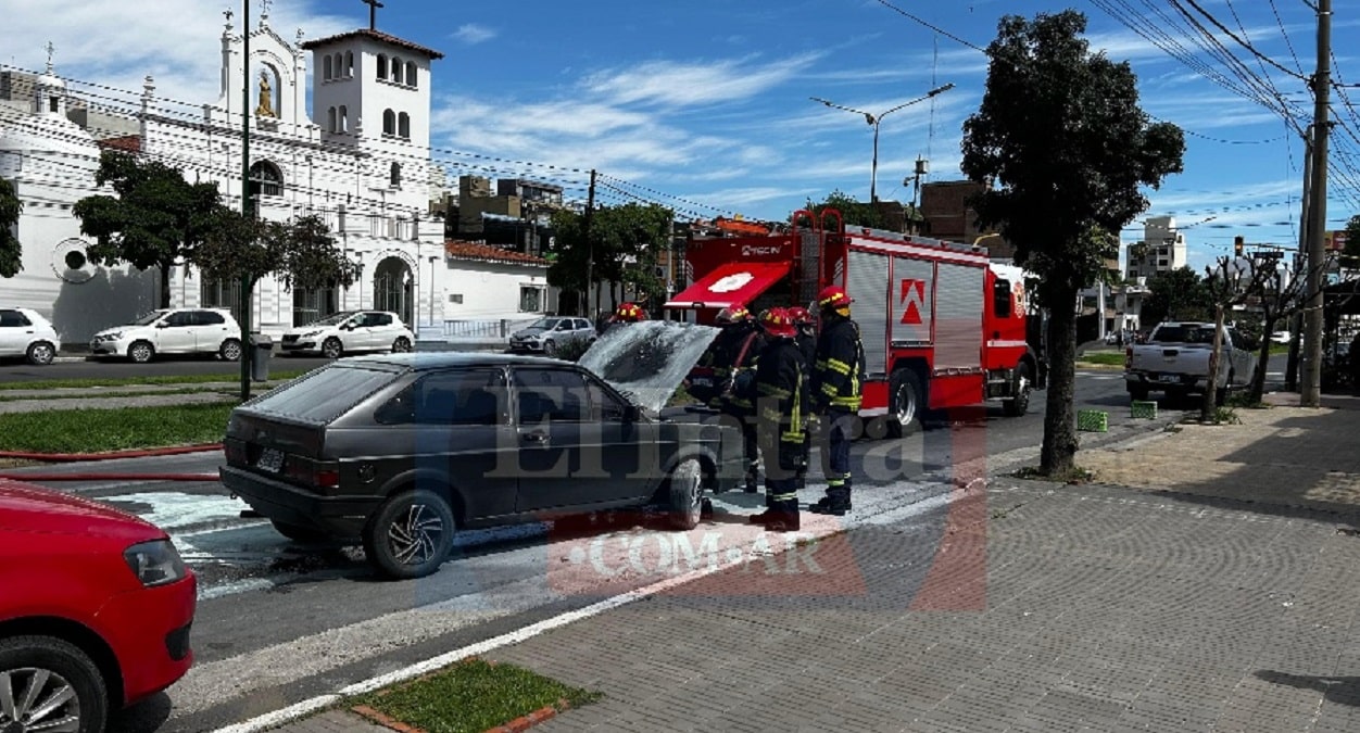 auto incendiado
