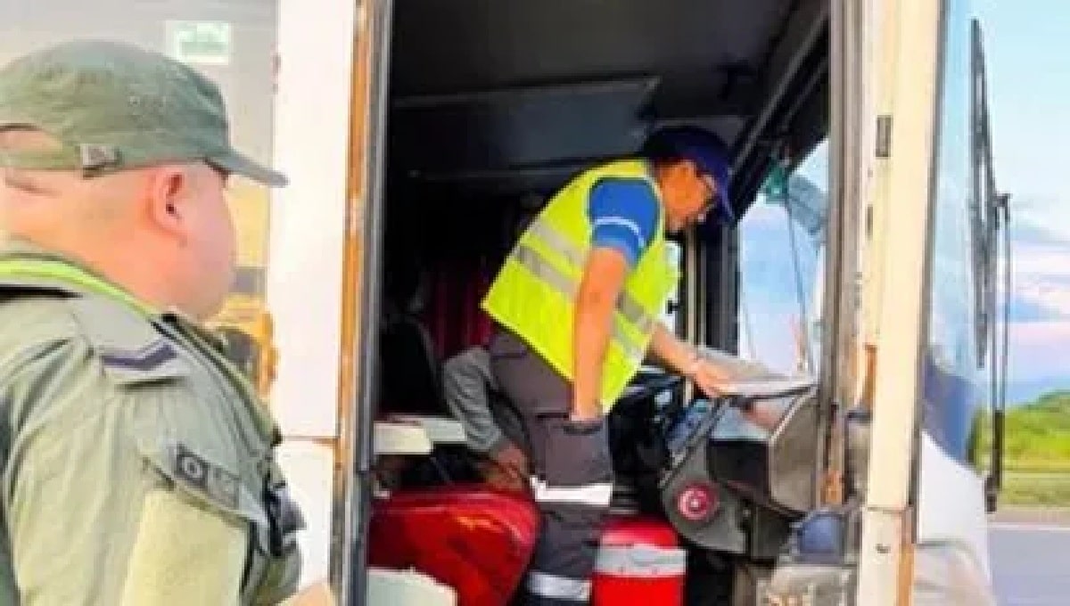 Micro detenido