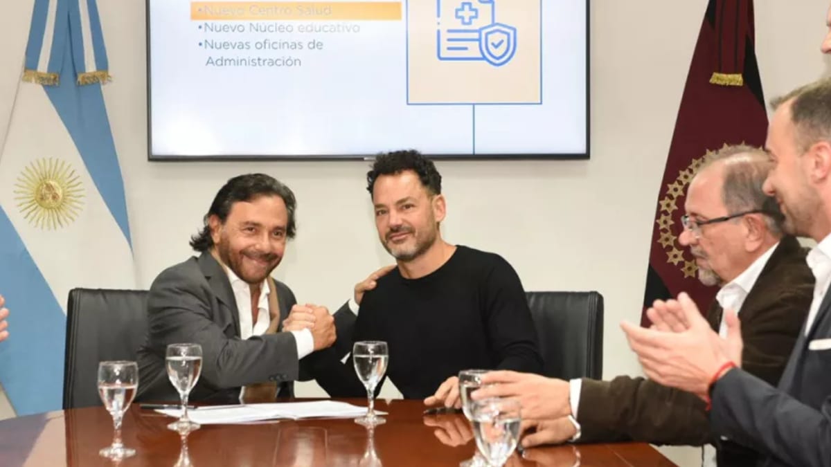 Emiliano Durand y Gustavo Sáenz