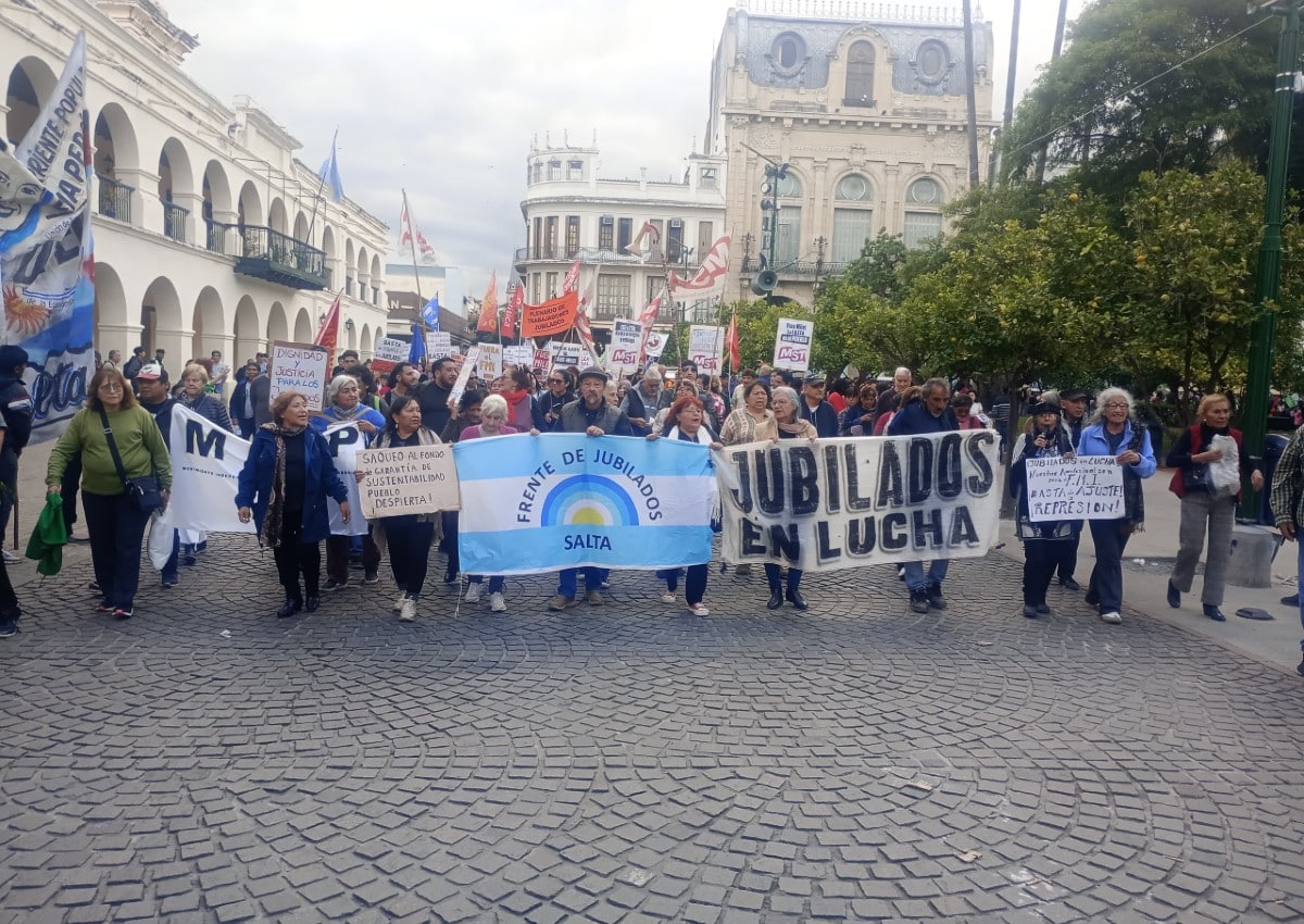 Marcha de jubilados