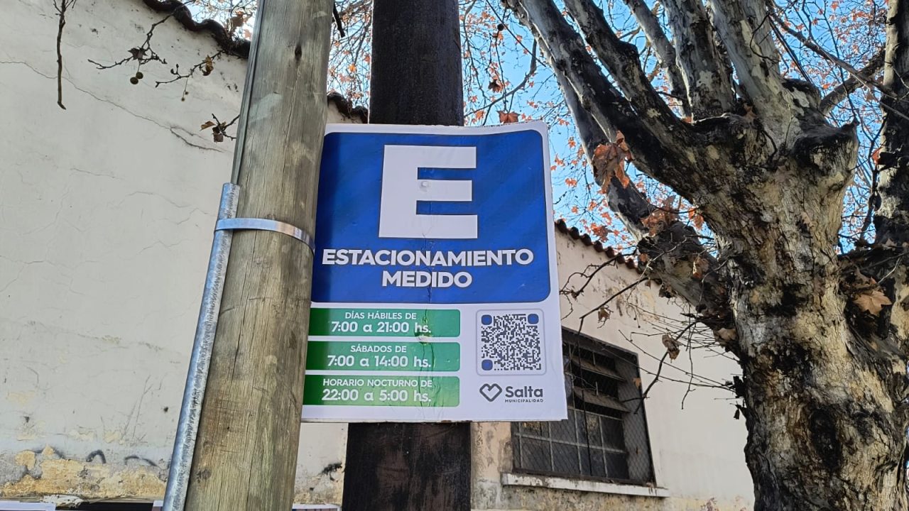 Estacionamiento medido Salta capital