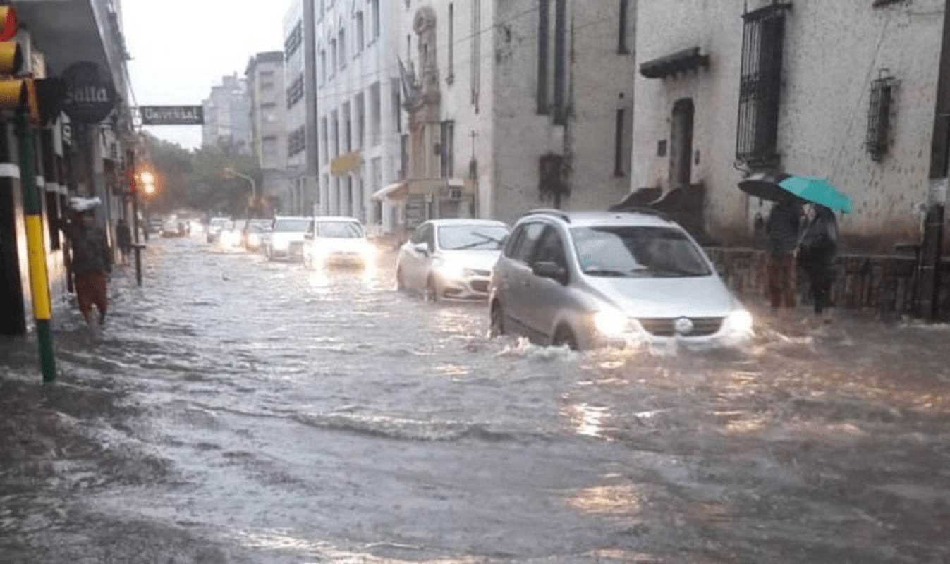 Salta inundación
