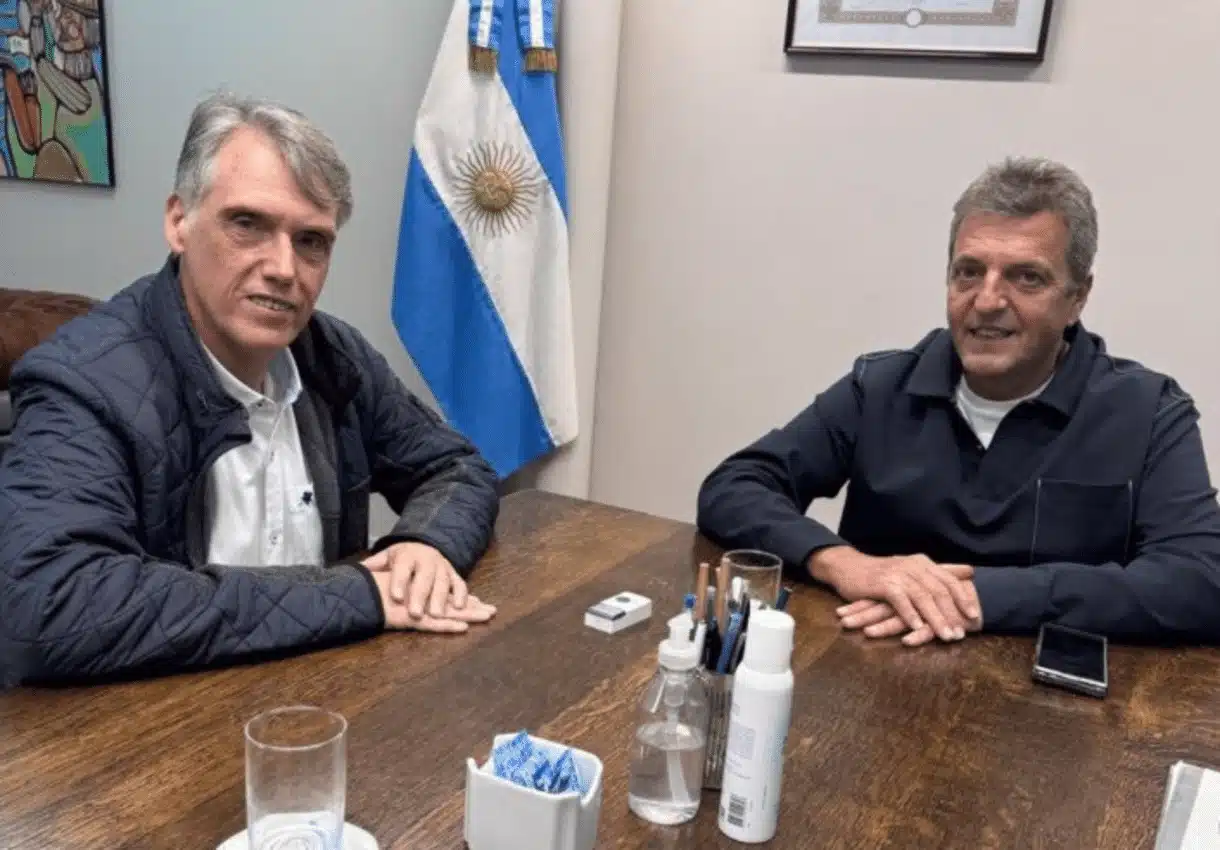 Detalles de la reunión Pablo Kosiner - Sergio Massa