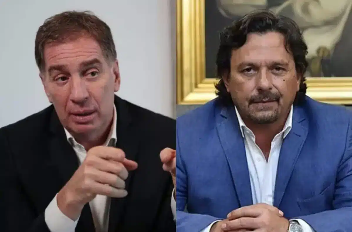 Gustavo Sáenz viajó a Casa Rosada para negociar el Presupuesto 2027 con Diego Santilli